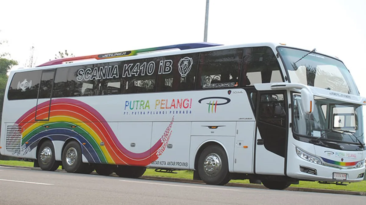 Agen Bus Putra Pelangi Lampung Medan 15.00 dan 22.00