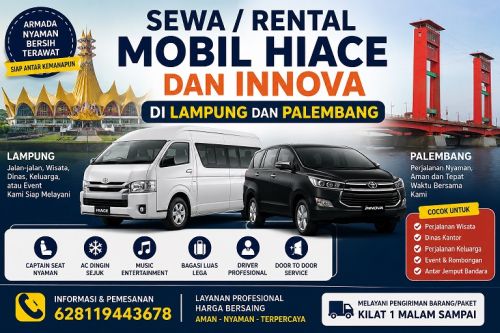 sewa mobil hiace