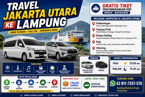 Travel Pademangan Bandar Lampung Nyaman Banget Buat Mudik