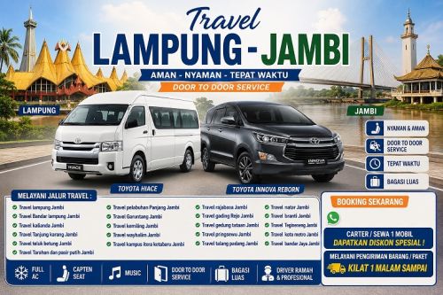 Travel metro Jambi Door to Door