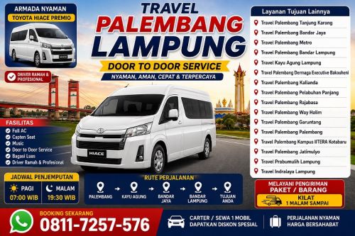 Travel palembang bandar jaya